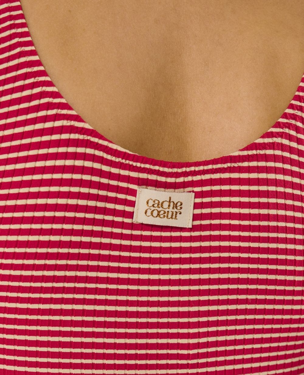 Dinard Maternity Beachwear Dress - Red