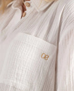 Robe chemise de grossesse et d’allaitement Bertille