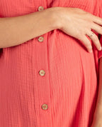 Robe chemise de grossesse et d’allaitement Bertille