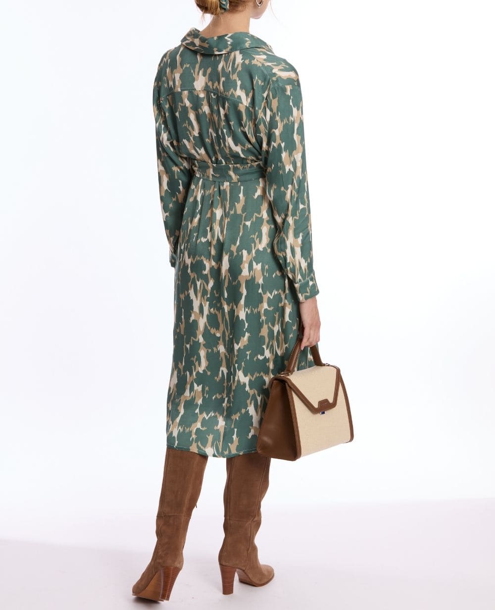 Robe chemise de grossesse et d’allaitement Rym - Multico