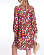 Robe chemisier de grossesse et d’allaitement Soledad - Multicolore