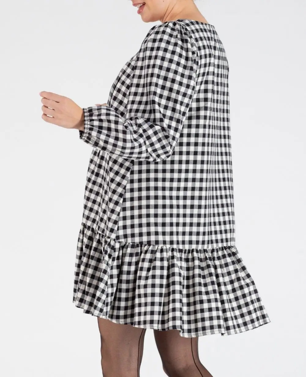 Robe courte de grossesse et d’allaitement patti noir