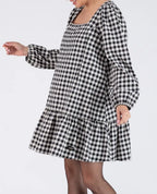 Robe courte de grossesse et d’allaitement patti noir