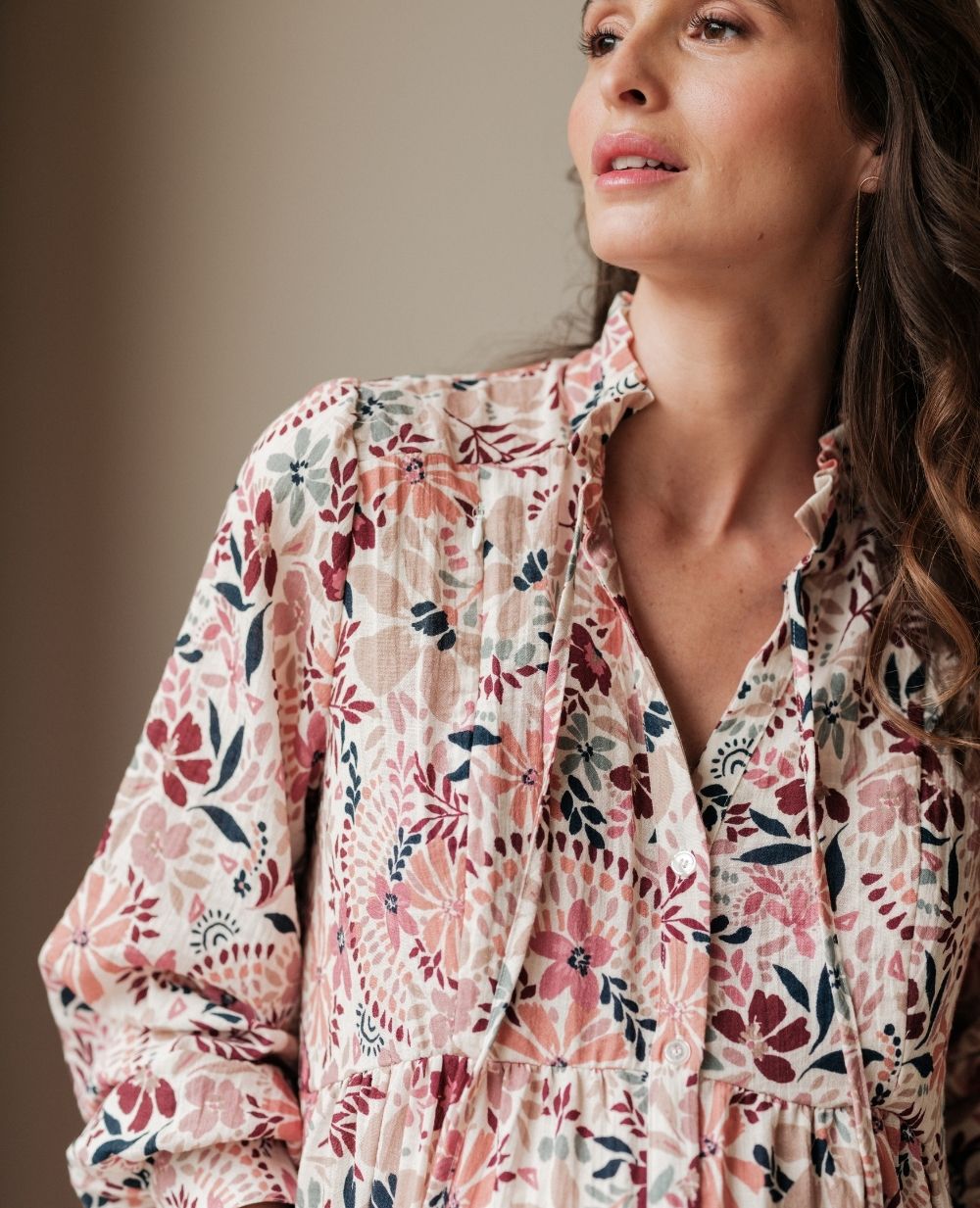 Capucine Nursing Dress - Multicolor