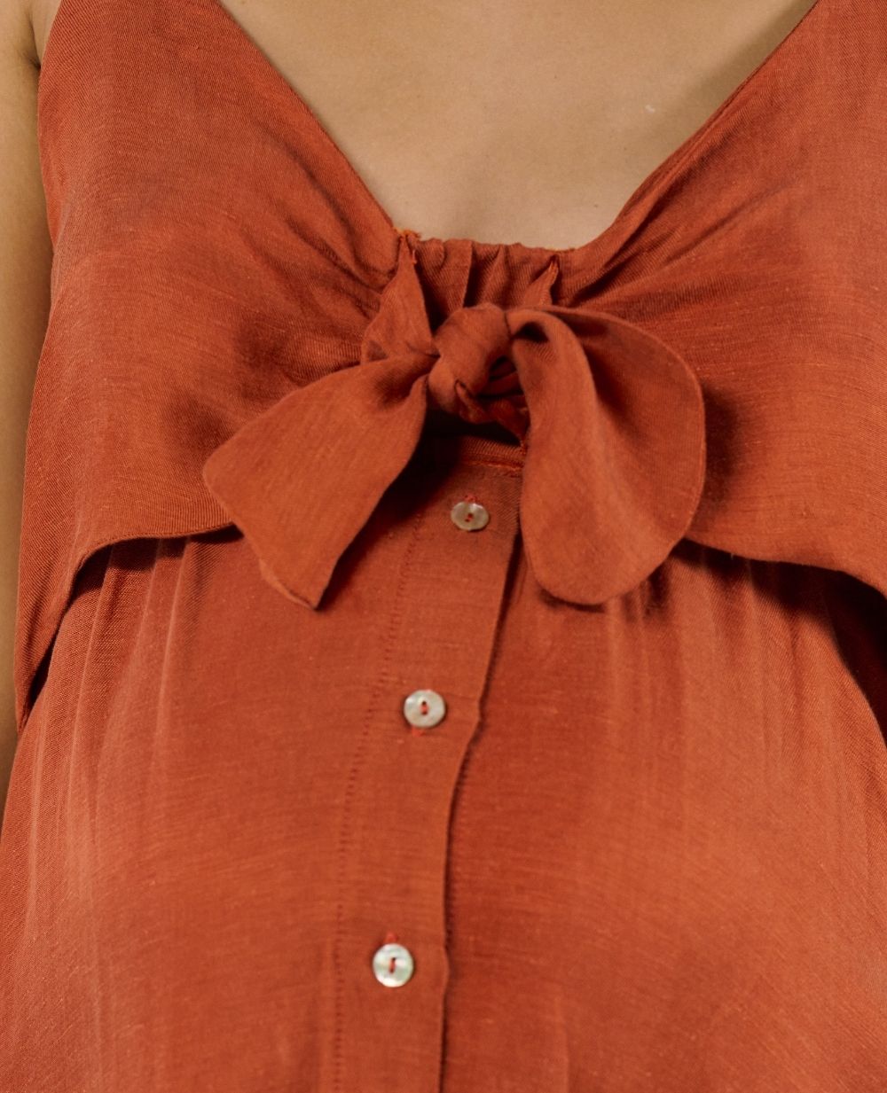 Nolwenn Nursing Dress - Copper