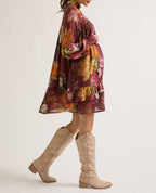 Robe de grossesse et allaitement Elisabeth - Multicolore