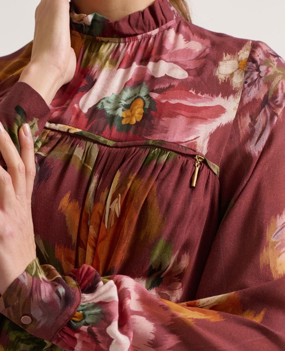 Robe de grossesse et allaitement Elisabeth - Multicolore