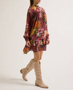 Robe de grossesse et allaitement Elisabeth - Multicolore