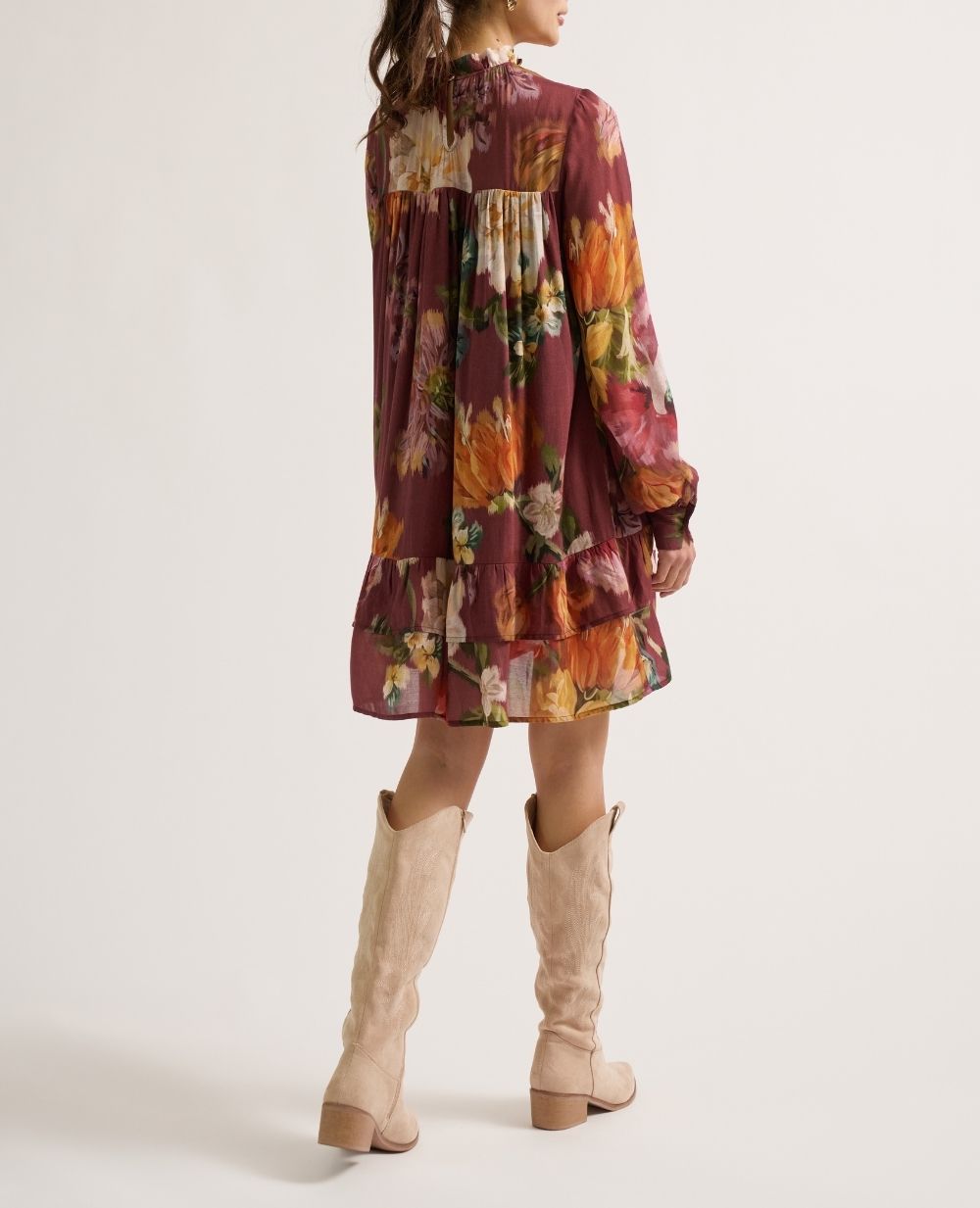 Robe de grossesse et allaitement Elisabeth - Multicolore