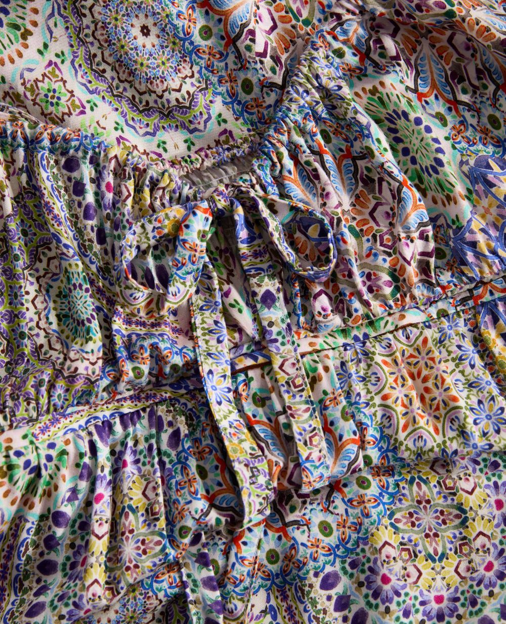 Robe de grossesse et allaitement Mandala - Multico