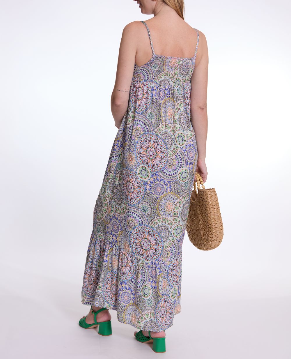Robe de grossesse et allaitement Mandala - Multico