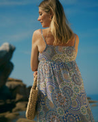 Robe de grossesse et allaitement Mandala - Multico