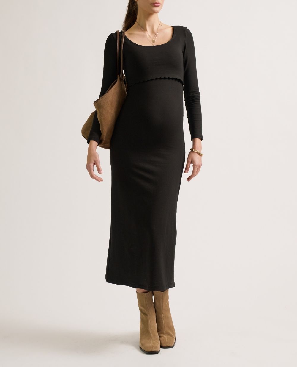 Mathilde Black Dress Dancer Neckline Ultrasonic Cut | Cache Cur Mathilde Black Dress Dancer Neckline Ultrasonic Cut | Cache Cur