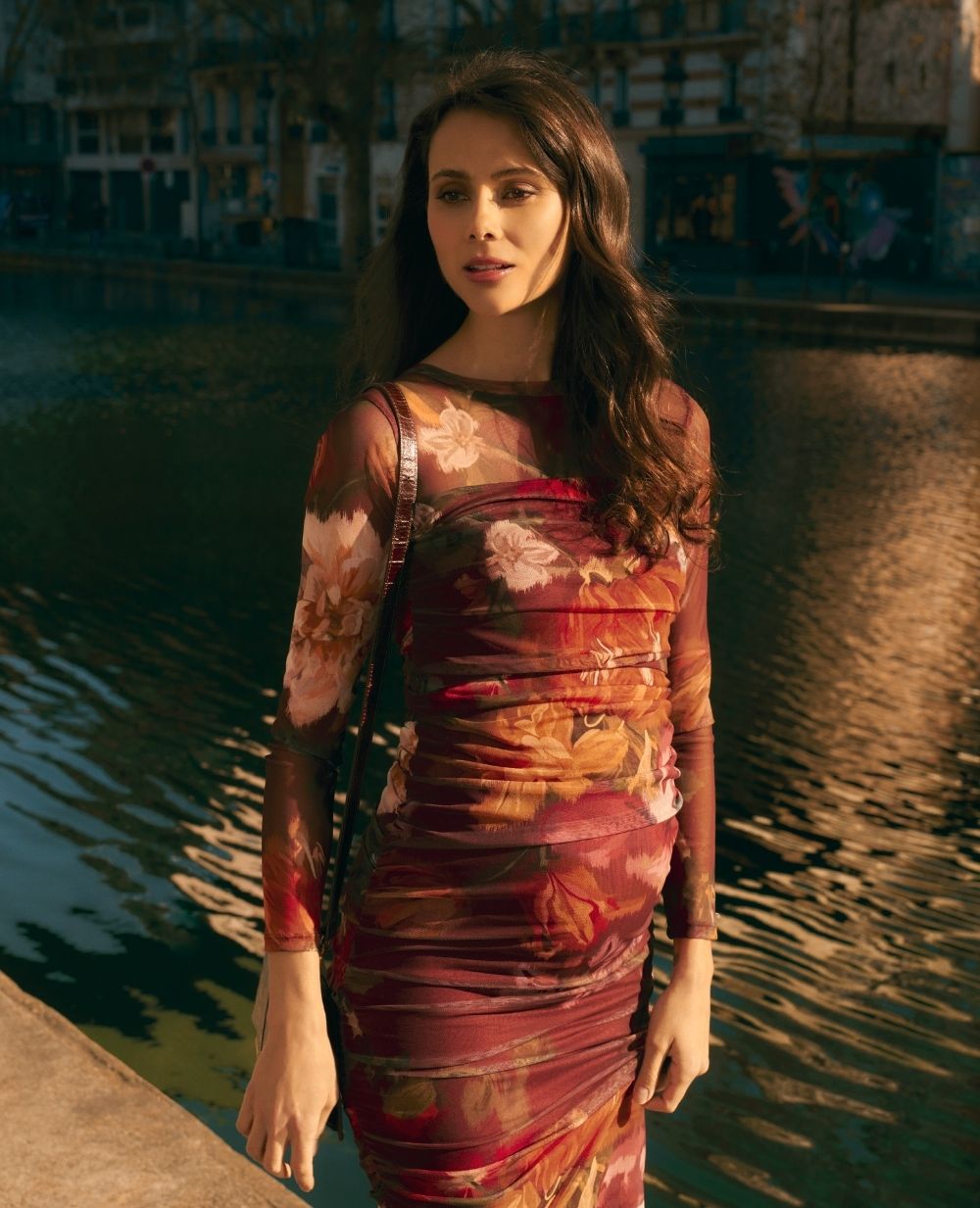 Robe de grossesse et allaitement Vanessa Cache Cœur