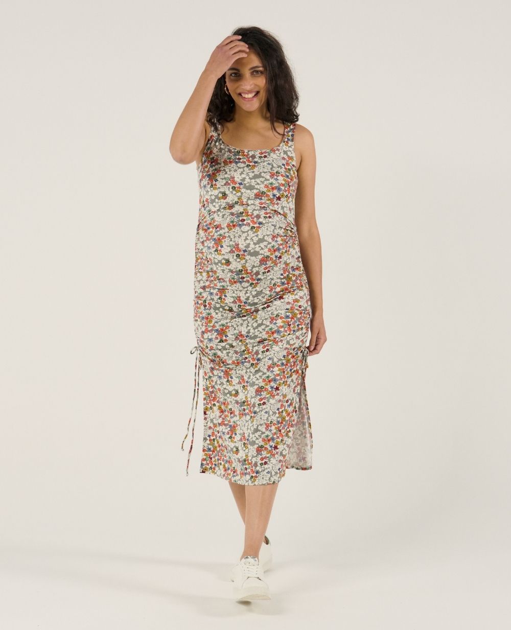 Robe de grossesse et d'allaitement Liberty - Multicolore