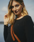Robe de grossesse et d’allaitement Manhattan - Noir