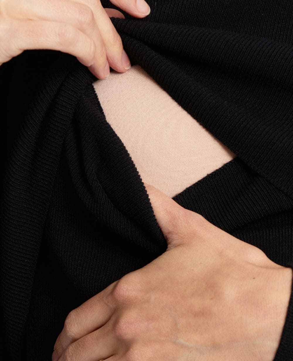 Robe de grossesse et d’allaitement Manhattan - Noir