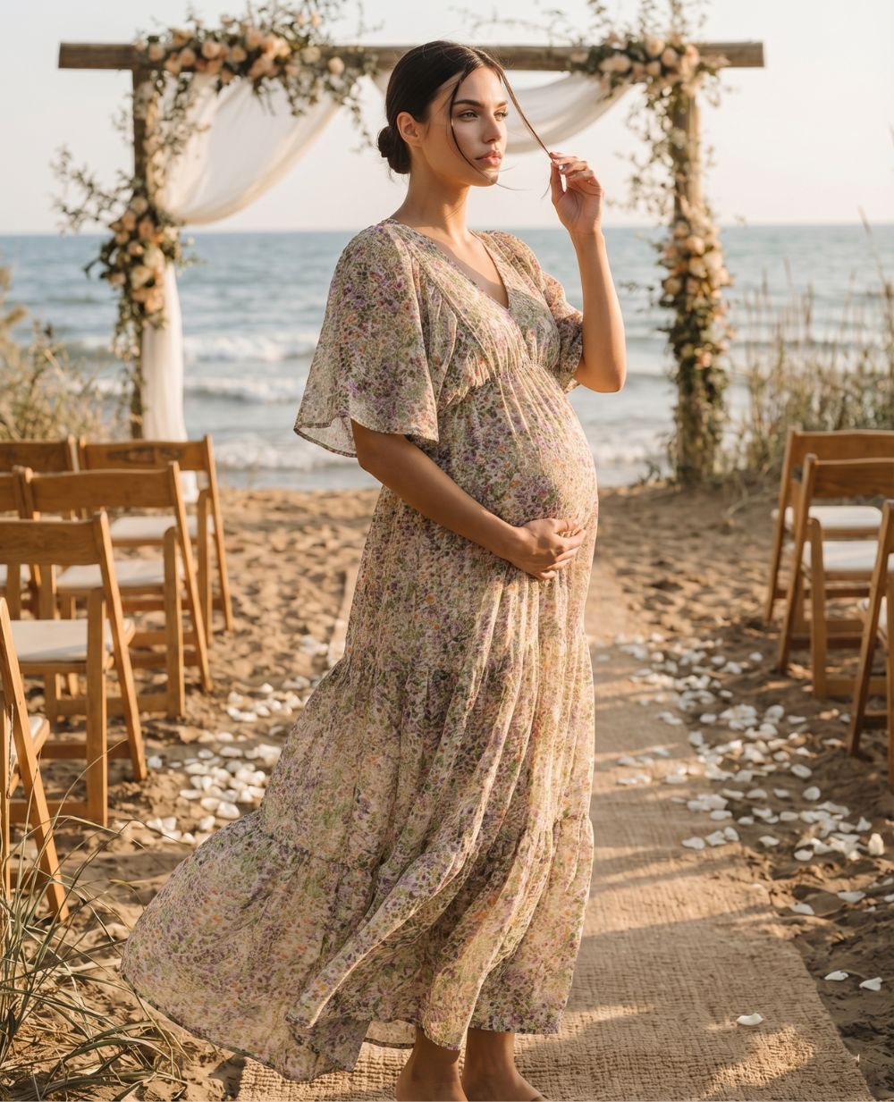 Robe d'allaitement Juliette - Multicolore