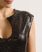 Robe de maternité Brigitte - Noir