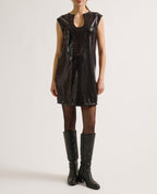 Robe de maternité Brigitte - Noir