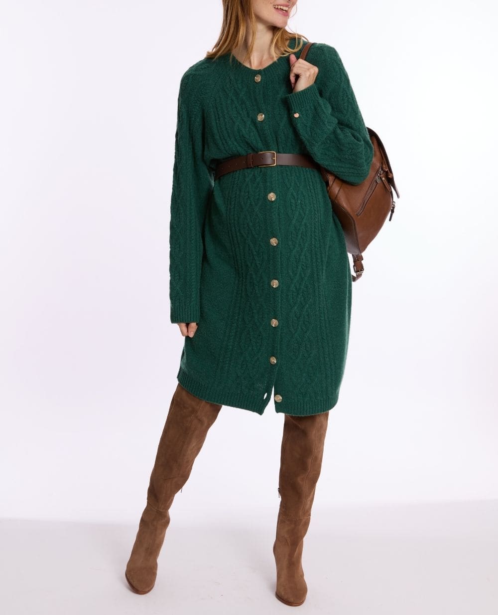Tara Long Maternity Cardigan | Cache Cur Tara Long Maternity Cardigan | Cache Cur