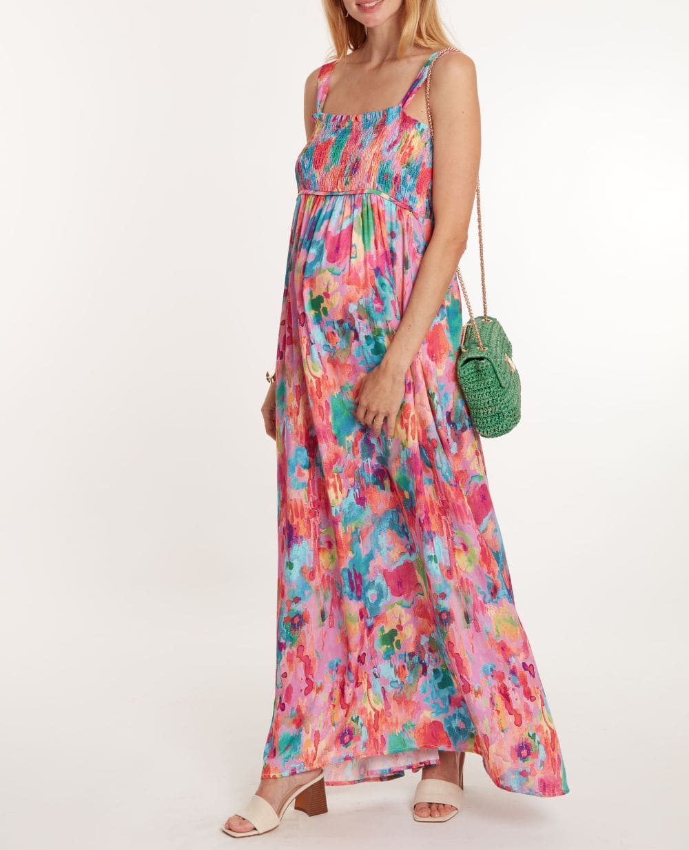 chinese dress ladies Dazzling Diva Maxi – Barefoot Bohemians main image 1