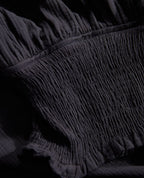 Robe longue de grossesse et d’allaitement Lola - Noir