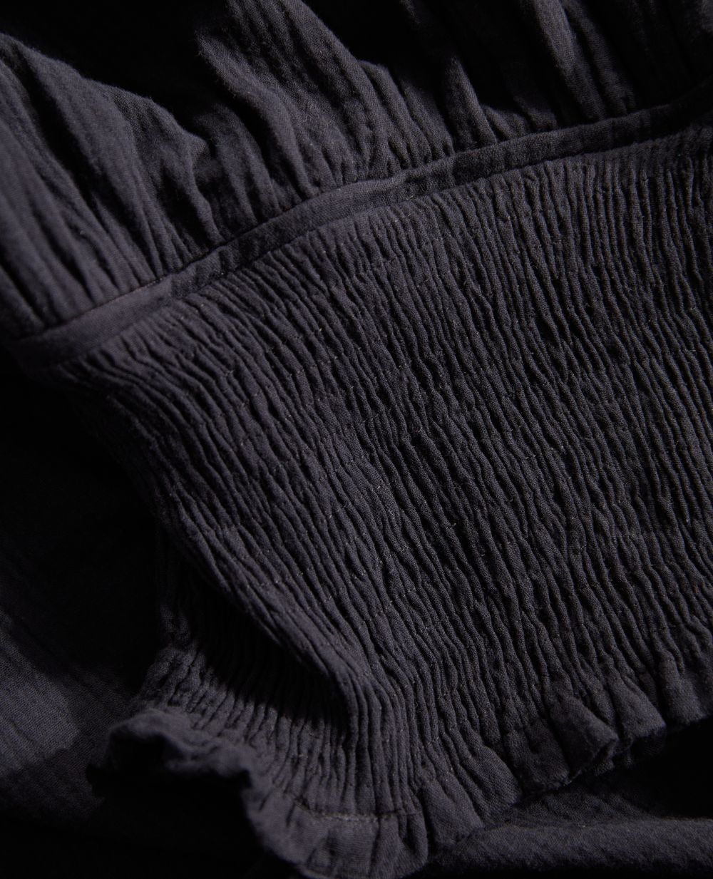 Robe longue de grossesse et d’allaitement Lola - Noir