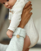 Robe pull de grossesse et d’allaitement honey gris perle,