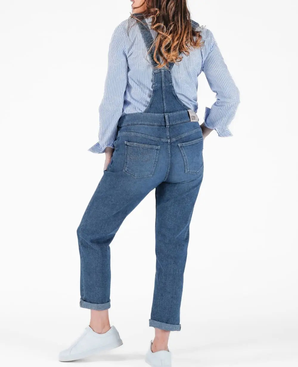 Salopette 2 en 1 ( jean Carrie + haut de salopette amovible ) - Mid Blue Used