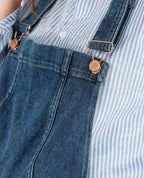 Salopette premaman in jeans Carrie - Mid Blue Used