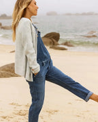 Salopette premaman in jeans Carrie - Mid Blue Used