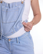 Salopette premaman in jeans Kelly light - Blue
