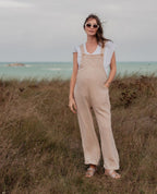Salopette premaman Yael - Beige