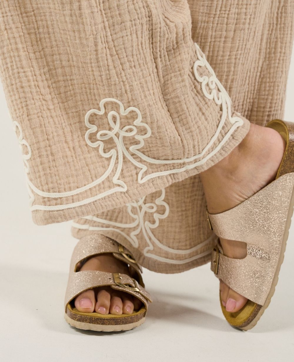 Salopette premaman Yael - Beige