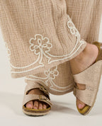 Salopette premaman Yael - Beige