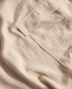 Eloise Maternity Short Overalls - Natural