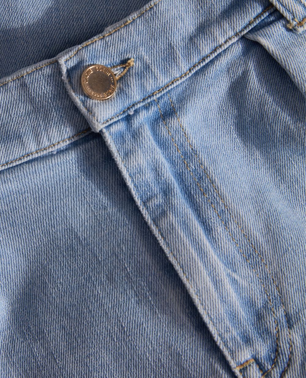 Short de grossesse et post-partum Donna - Light Blue