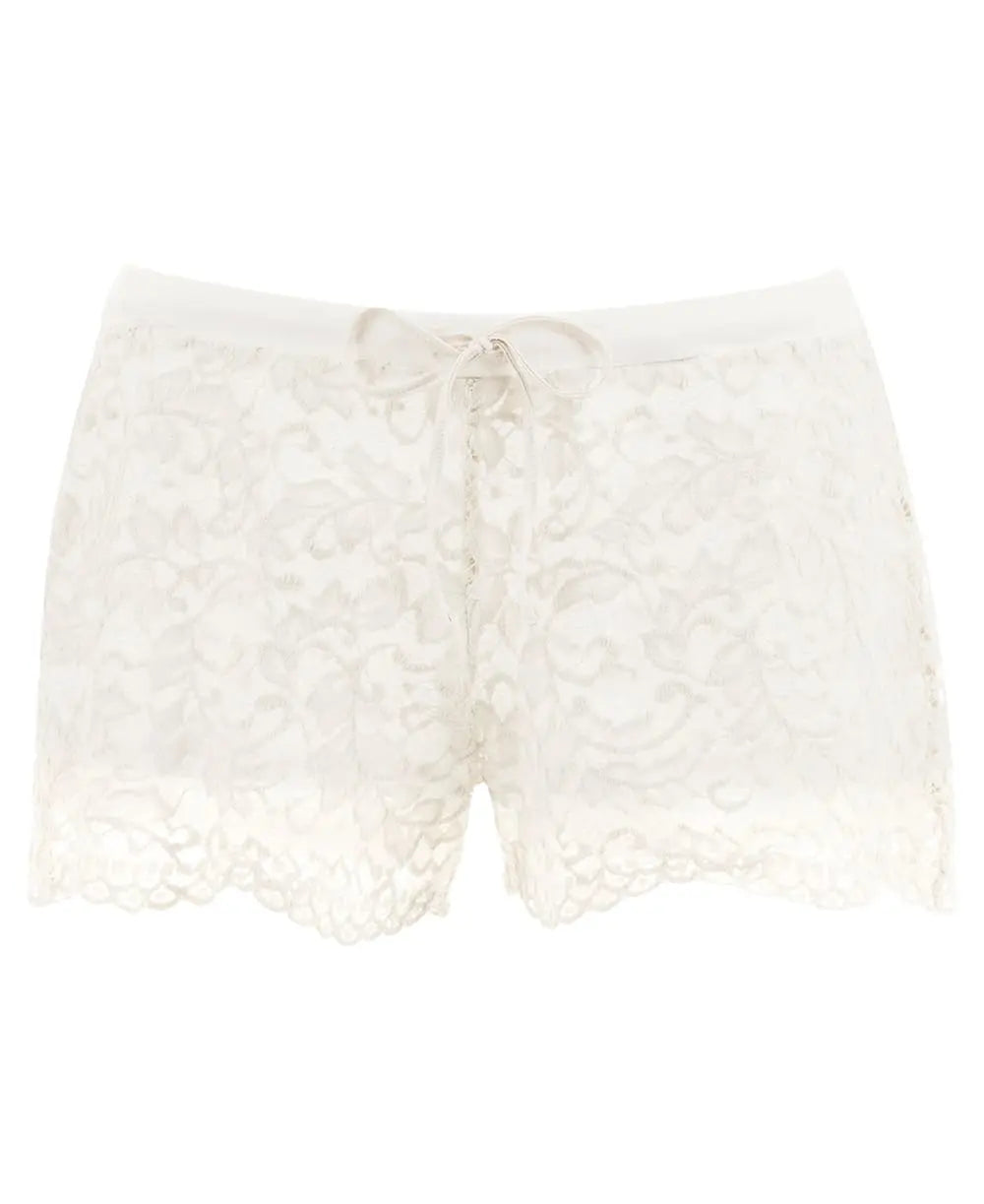 Short de grossesse Sofia perle, Cache Cœur #couleur_blanc