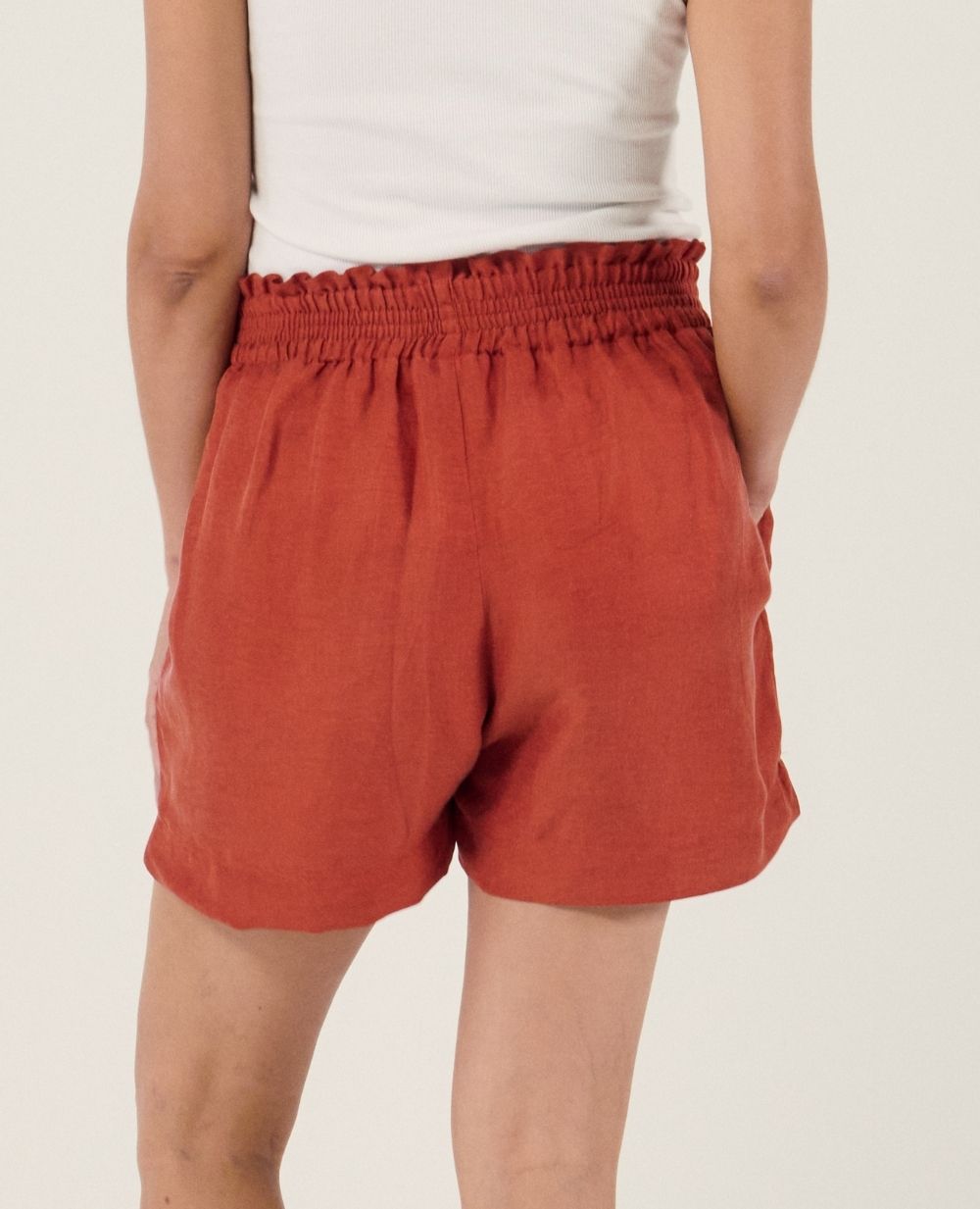 Nubie Maternity Shorts - Copper