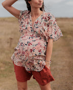 Nubie Maternity Shorts - Copper