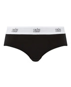 Shorty de grossesse taille basse life noir, cache cœur