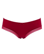 Shorty de grossesse milk bordeaux, cache cœur