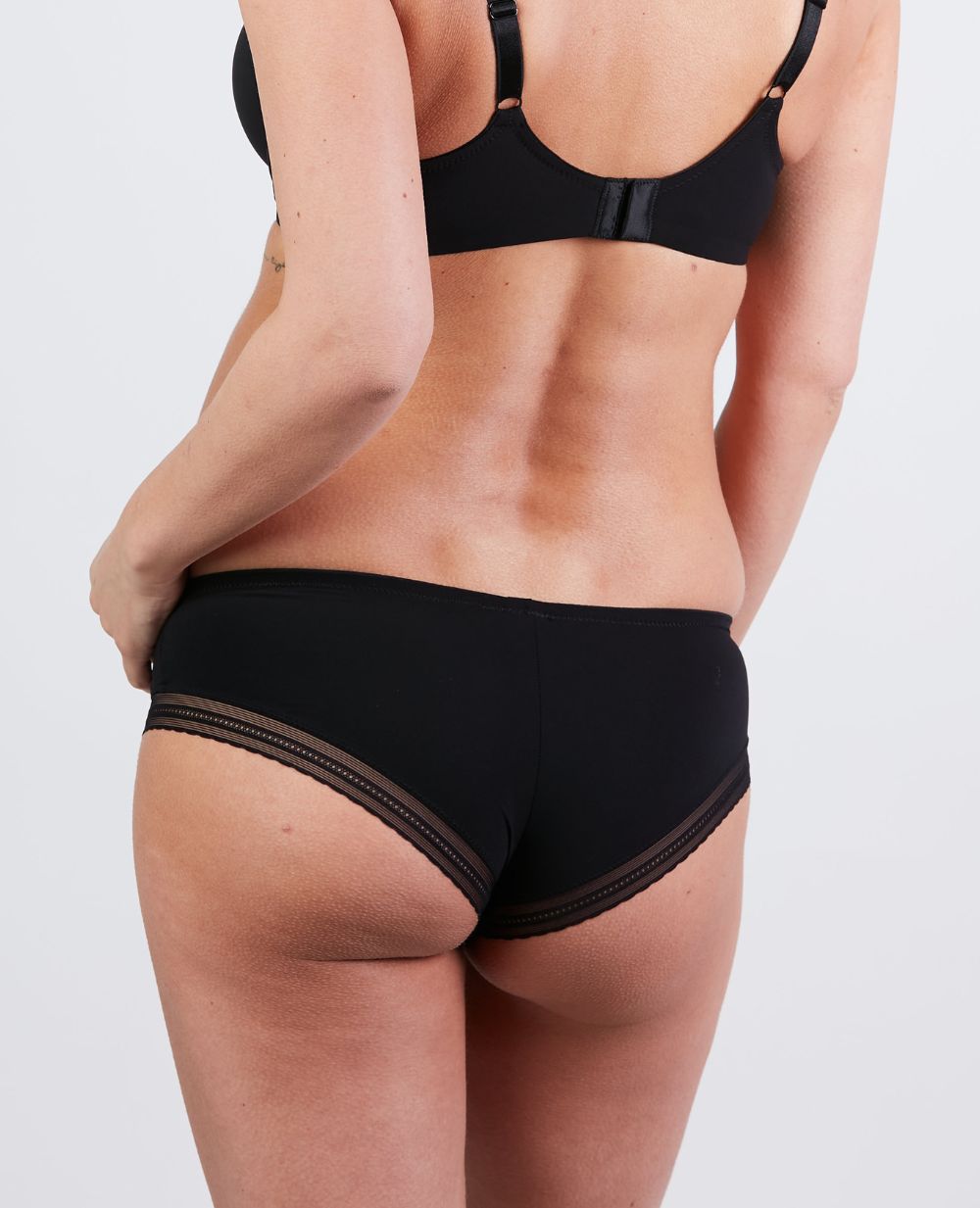 Shorty de grossesse Milk - Noir