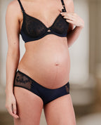 LOUISE Maternity Shorty - Navy