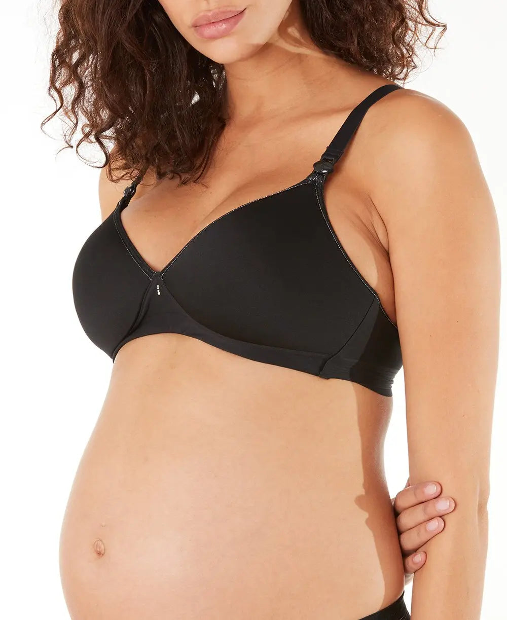 Soutien-gorge de grossesse et d’allaitement 3d light #couleur_noir