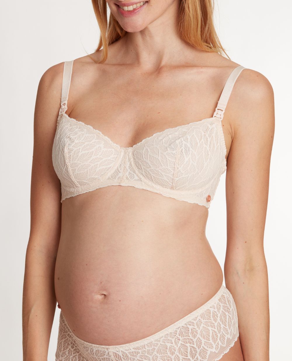 Bliss Maternity and Nursing Bra - Blush