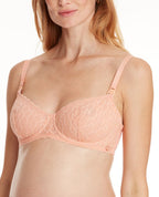 Bliss Maternity and Nursing Bra - Peach