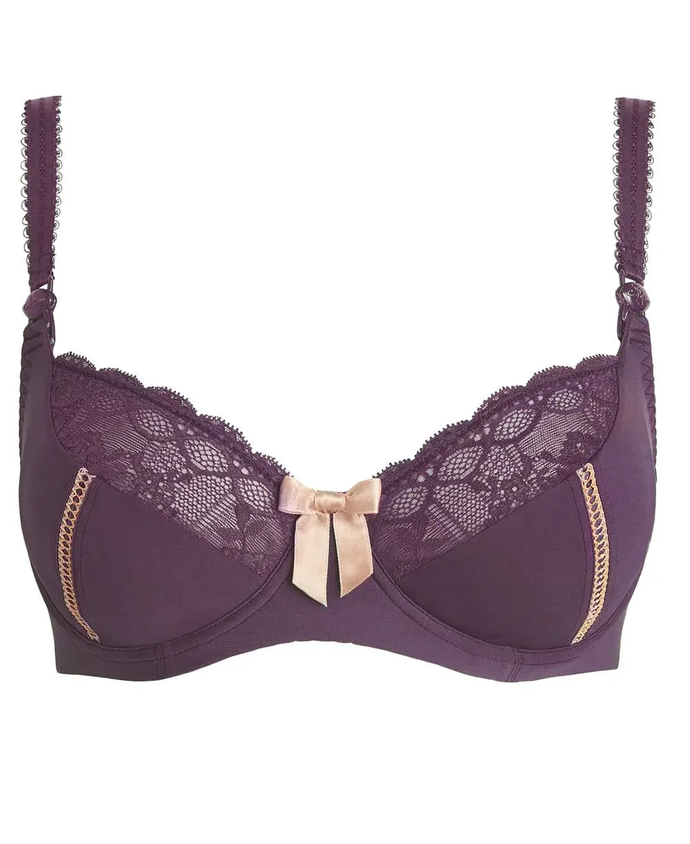 Soutien-gorge de grossesse et d’allaitement lisa figue,