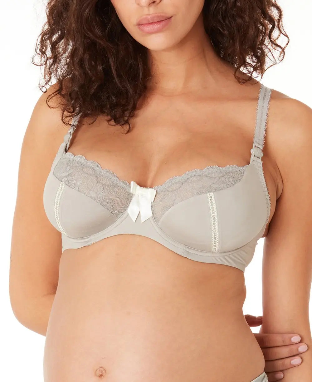 Soutien-gorge de grossesse et d’allaitement lisa kaki,